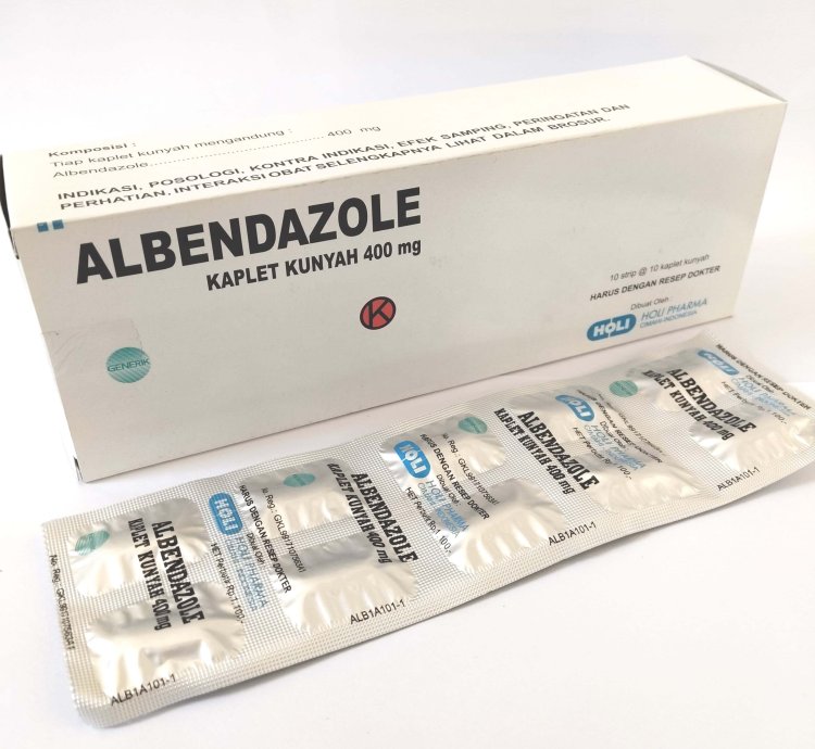 10 Box Albendazole 400mg Deworming Treatment For Parasitic Infections 100 Tabs Ship By Dhl Express