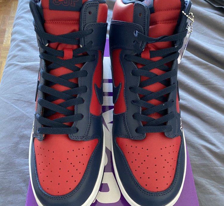 Nike Sb Dunk High - By Any Means Navy