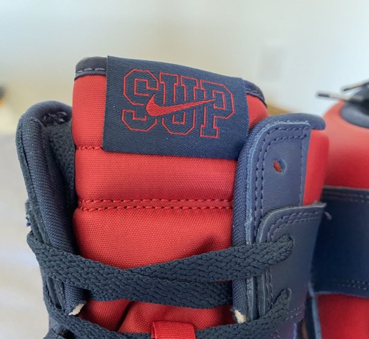 Nike Sb Dunk High - By Any Means Navy