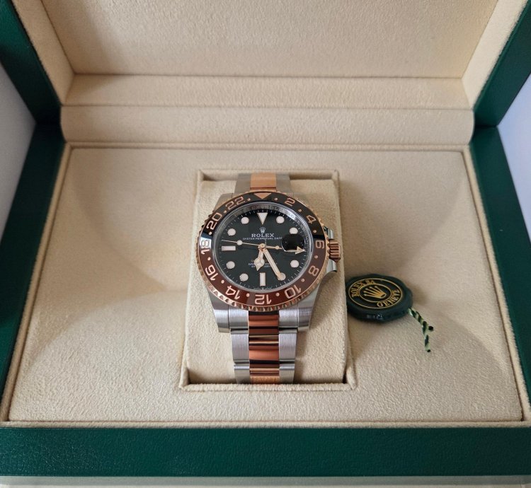 Rolex Gmt-master Ii Root Beer - New Unworn - Full Set From 12 2024 - Ch-buy