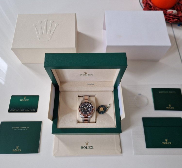 Rolex Gmt-master Ii Root Beer - New Unworn - Full Set From 12 2024 - Ch-buy