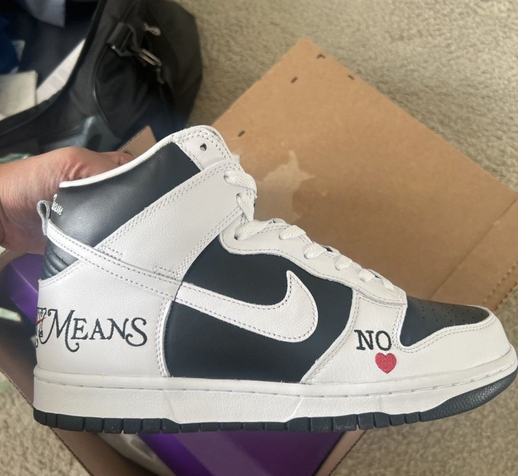 Nike Sb Dunk High By Any Means Black
