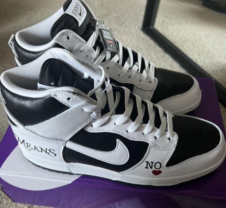 Nike Sb Dunk High By Any Means Black