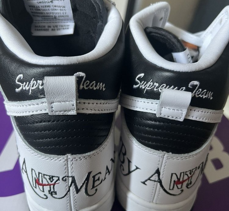 Nike Sb Dunk High By Any Means Black