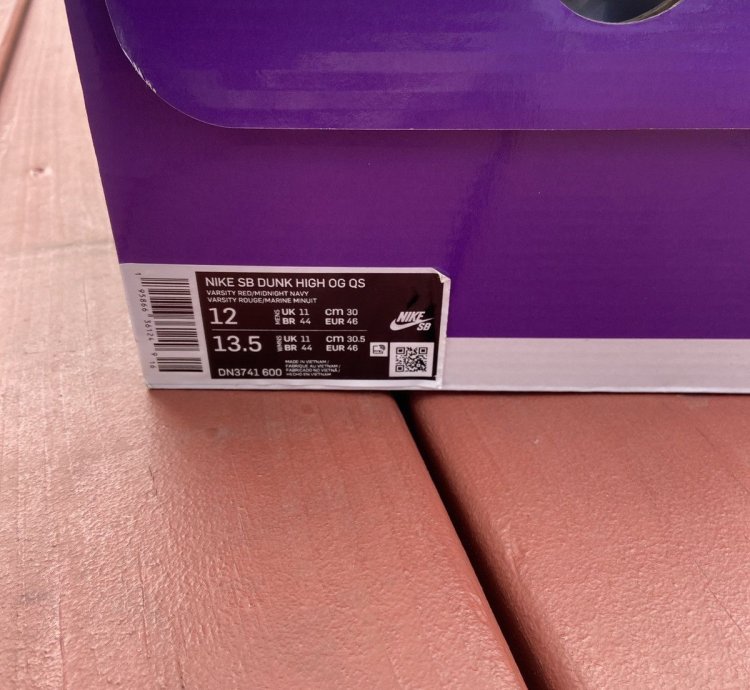 Nike Sb Dunk High Og Qs