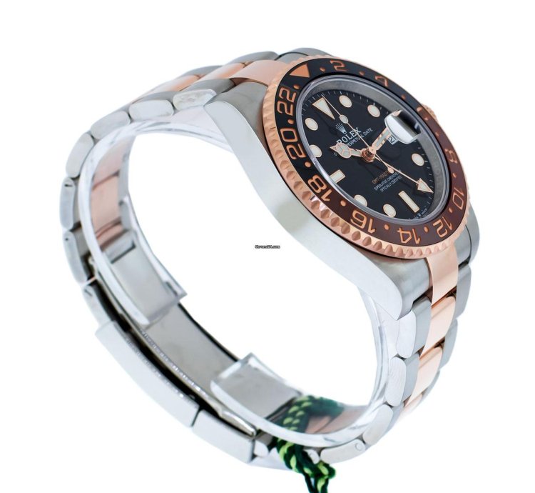 Rolex Gmt-master Ii Root Beer 40mm Everose Steel Black Dial Brown Black Bezel 126711ch