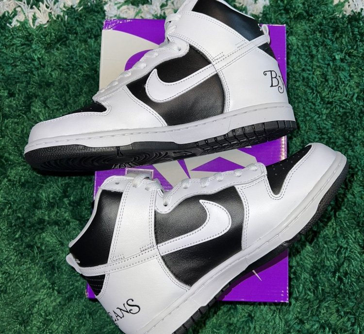Nike Sb Dunk High Supreme Black Ss22 Size 8 5m Brand New