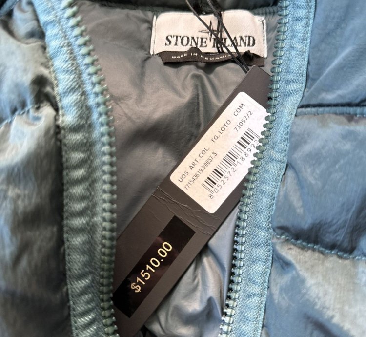 Metal Nylon Down Jacket Retail 1510