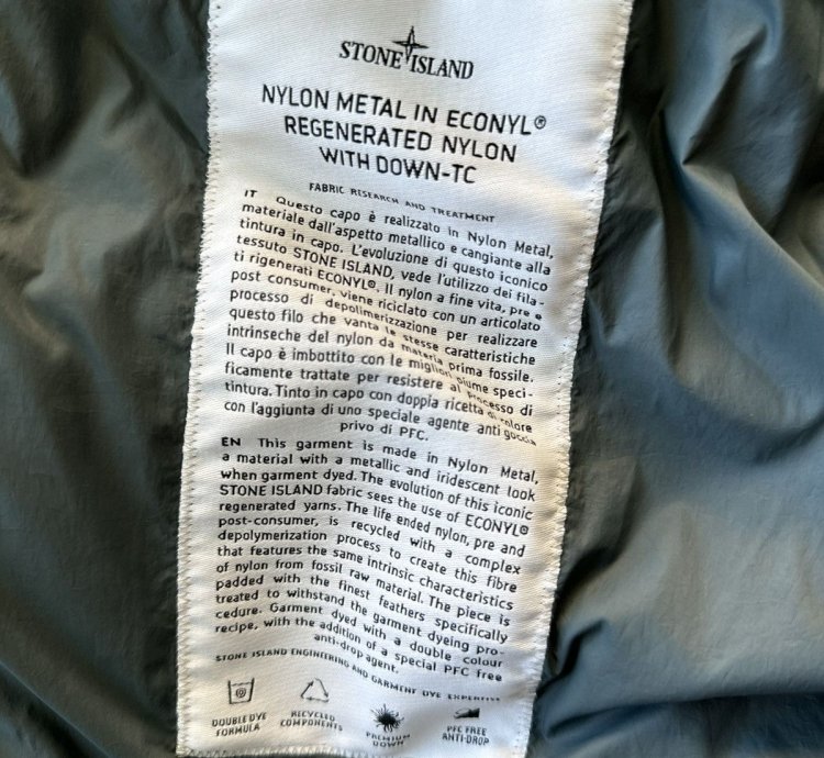 Metal Nylon Down Jacket Retail 1510