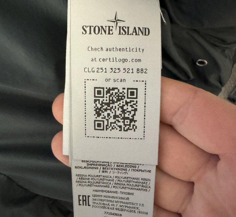 Metal Nylon Down Jacket Retail 1510