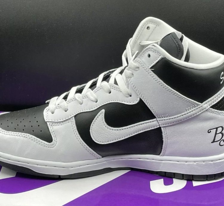 Nike Sb Dunk High Supreme By Any Means black White
