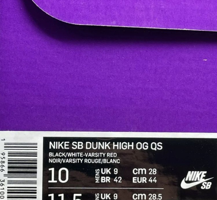 Nike Sb Dunk High Supreme By Any Means black White