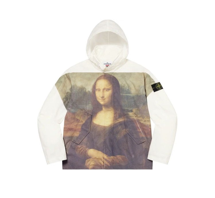 Mona Lisa Shell Jacket 2022 Supreme Stone Island