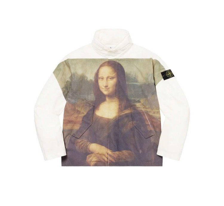 Mona Lisa Shell Jacket 2022 Supreme Stone Island