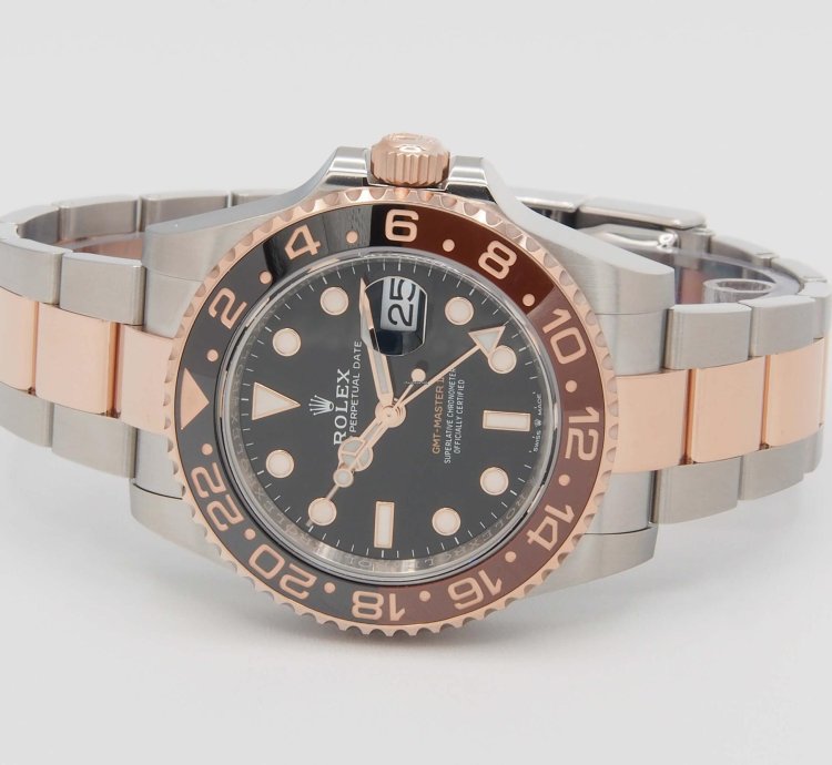 Rolex Gmt-master Ii Root Beer Steel 18k Rose Gold 2022 Complete