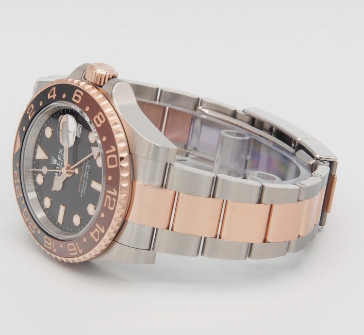 Rolex Gmt-master Ii Root Beer Steel 18k Rose Gold 2022 Complete