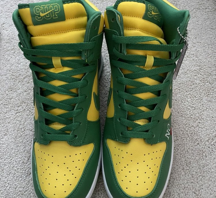 Nike Sb Dunk High Supreme By Any Means Brazil
