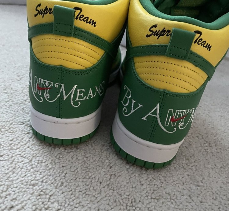 Nike Sb Dunk High Supreme By Any Means Brazil