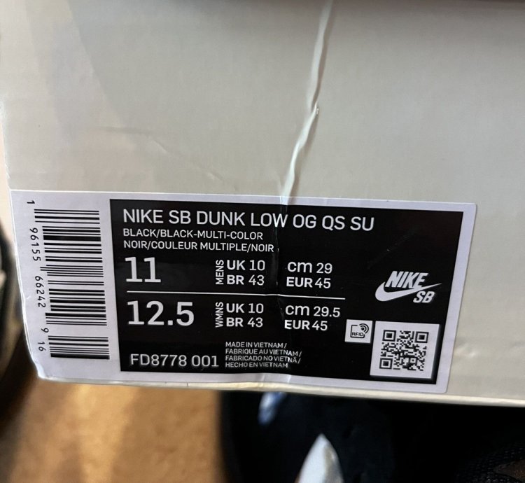 Nike Sb Dunk Low - Rammellzee