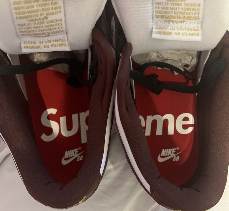 Nike Sb Dunk Low Og Qs Supreme