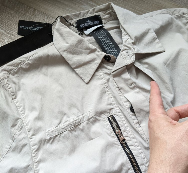 Nwt Rrp500 Stone Island Shadow Project Overshirt Light-coat