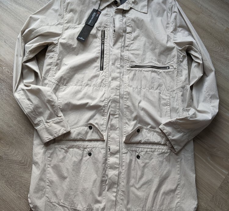 Nwt Rrp500 Stone Island Shadow Project Overshirt Light-coat