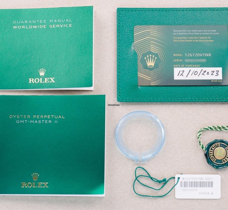 Rolex Gmt-master Ii Sprite 126720vtnr Oyster - Full Set 2023 Unworn