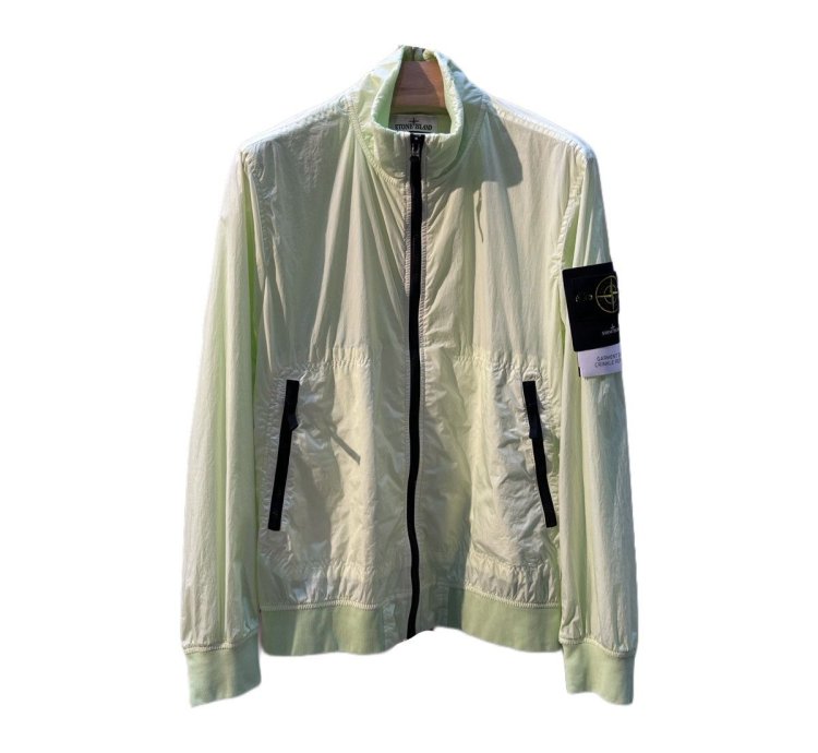 Nwt Stone Island Garment Die Crinkle Reps