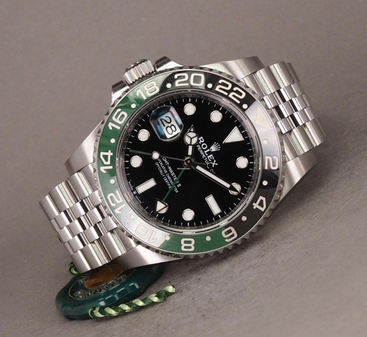 Rolex Gmt-master Ii Sprite Jubilee - 126720vtnr - Mint 2025