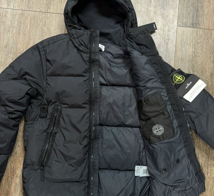 Nwt Stone Island Puffer Jacket Black