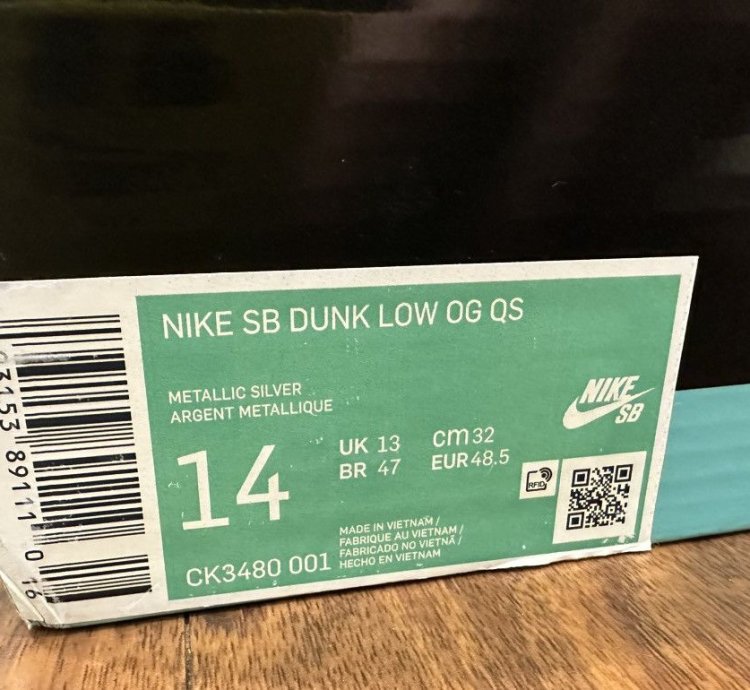 Nike Sb Dunk Low Supreme Jewel Swoosh Silver Stars Retro 14