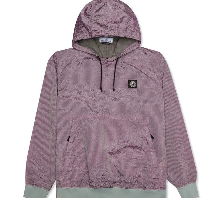 Nylon Metal Poly Color Frame Tc Anorak Hoodie