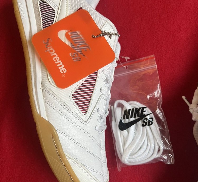 Nike Sb Gato Supreme White