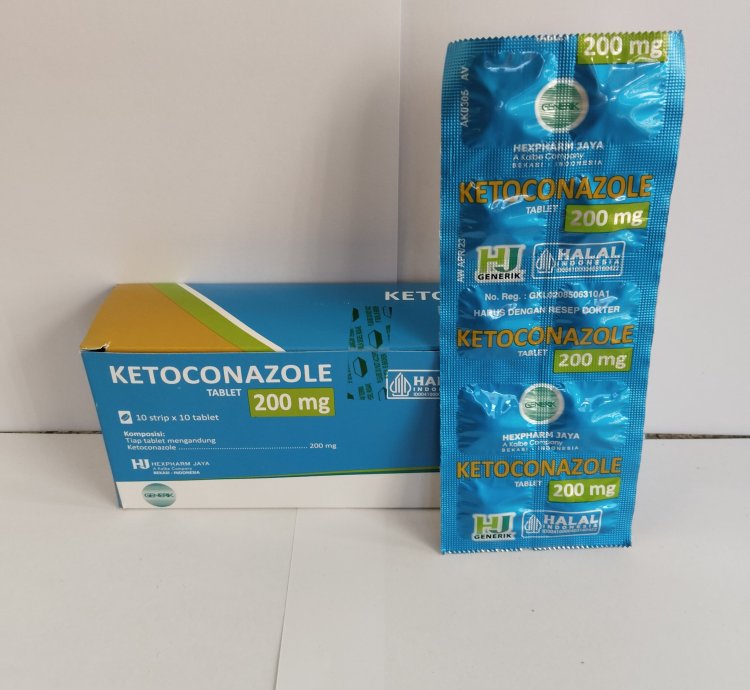 2 Box Ketoconazole 200 Mg Tablet Antifungal Sistemik Original