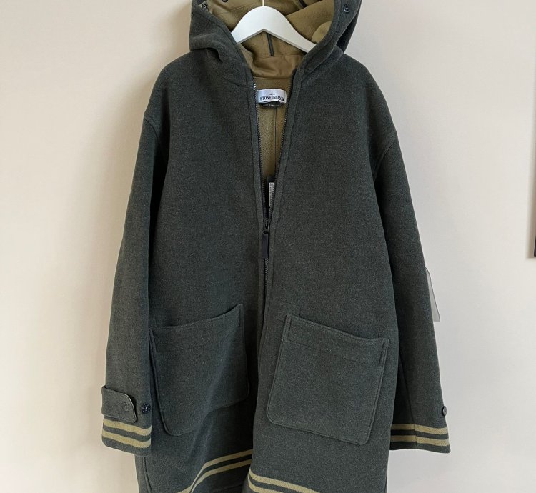 Panno Jacquard In Olive