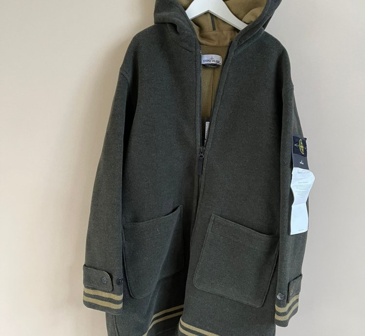Panno Jacquard In Olive