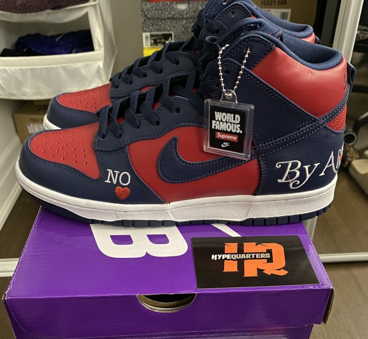 Nike Sb Supreme Dunk High By Any Means
