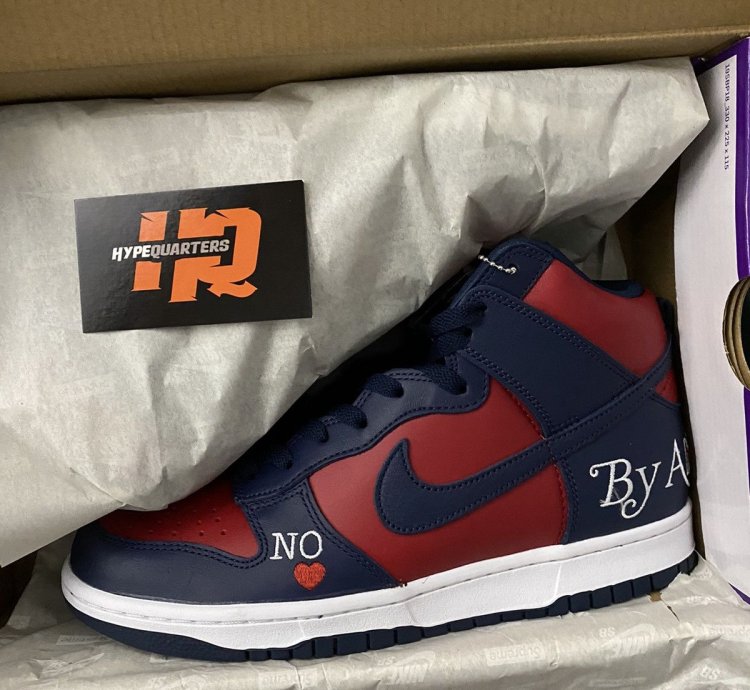 Nike Sb Supreme Dunk High By Any Means