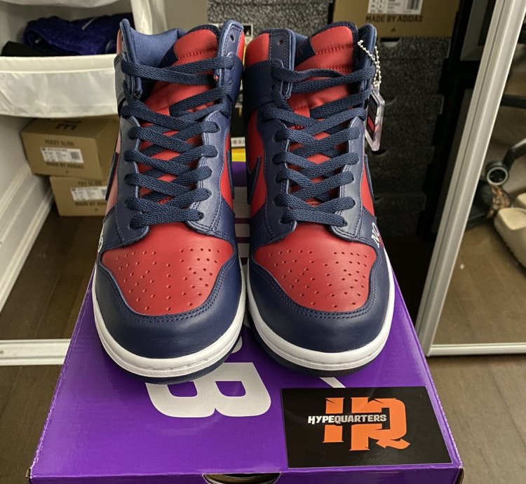Nike Sb Supreme Dunk High By Any Means