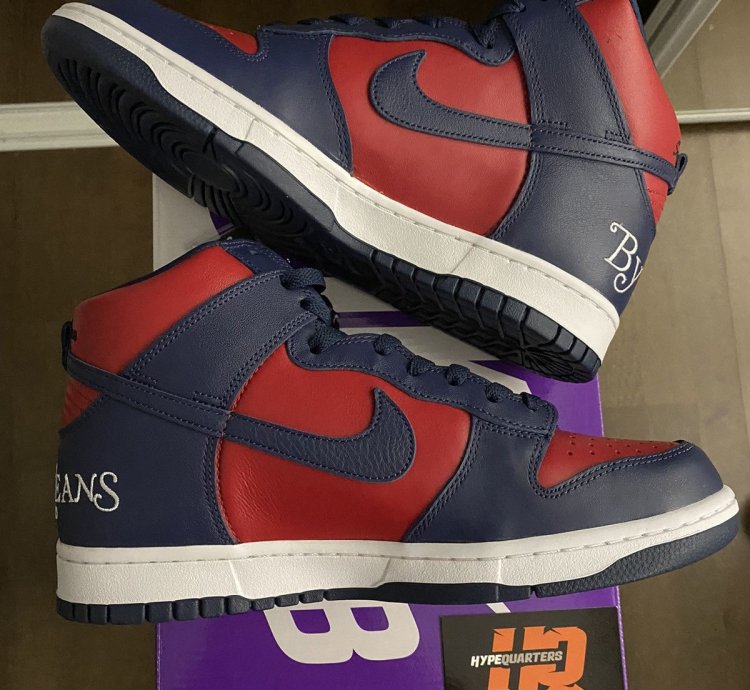 Nike Sb Supreme Dunk High By Any Means