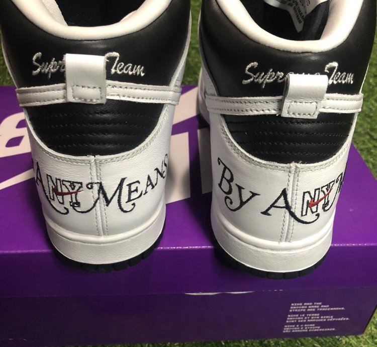 Nike Sb Supreme Dunk High By Any Means Necessary