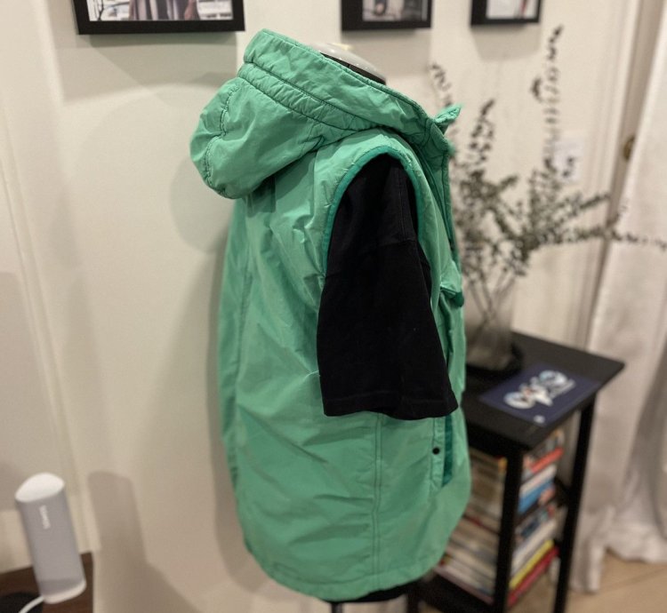 Rare Green Hooded Vest
