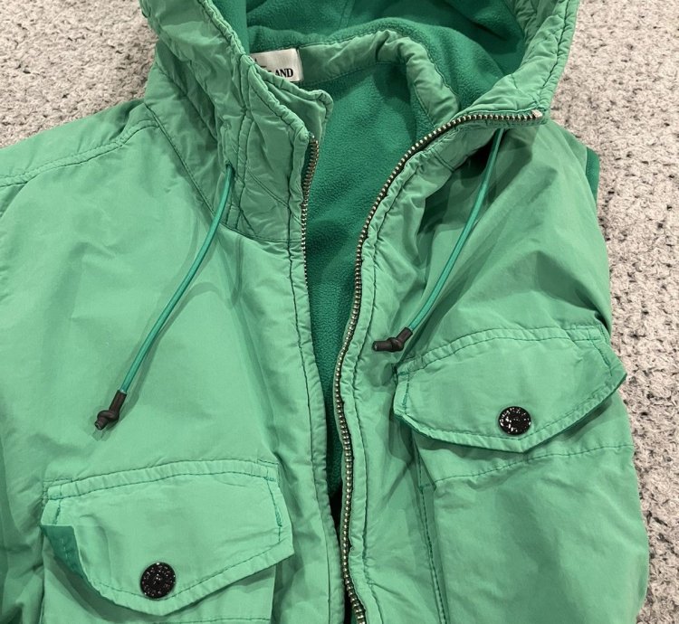 Rare Green Hooded Vest