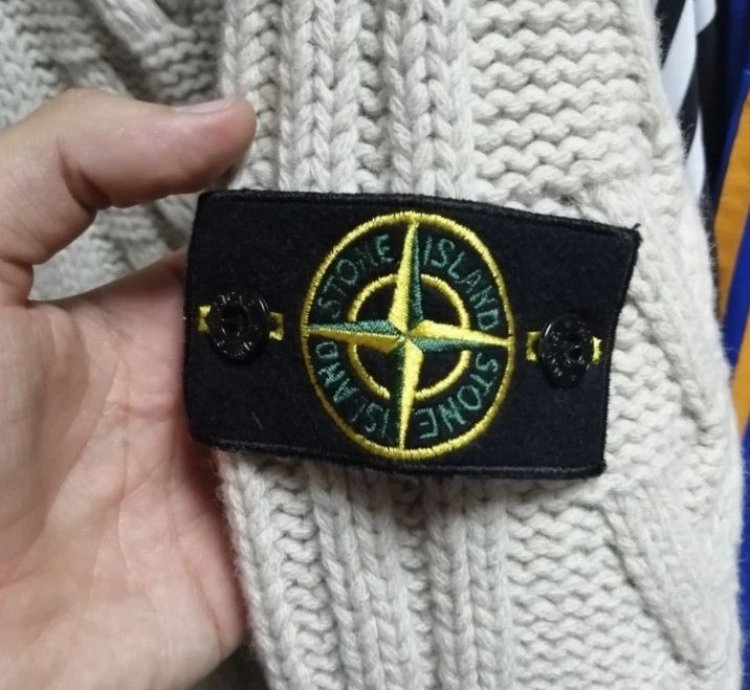 Rare Stone Island Heavy Knit Jacket