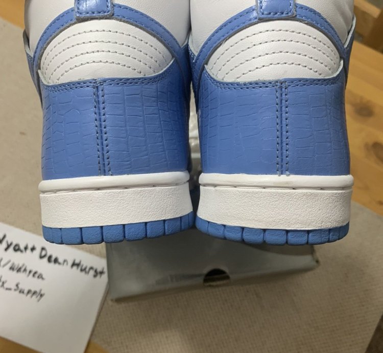 Nike Sb Supreme Dunk High Stars Blue