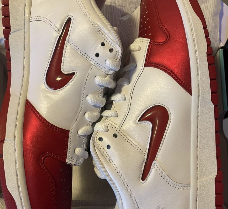 Nike Sb Supreme Dunk Low Jewel Swoosh