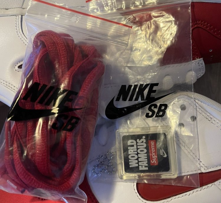 Nike Sb Supreme Dunk Low Jewel Swoosh