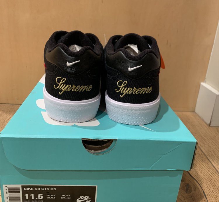Nike Sb Supreme Gts Qs Black