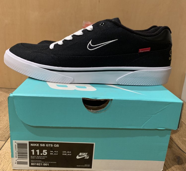 Nike Sb Supreme Gts Qs Black