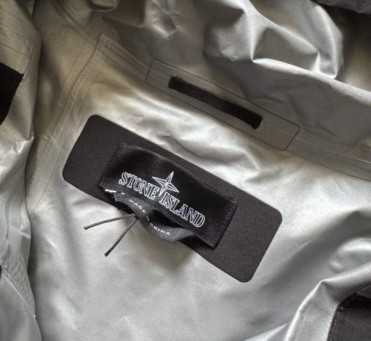 Ss2022 Stone Island Shadow Project Black Tactical Gore-tex